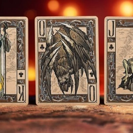 Mazzo di carte The Lord of the Rings - Two Towers Playing Cards (Gilded Edition) by Kings Wild