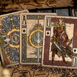Mazzo di carte The Lord of the Rings - Return of the King Playing Cards (Black Gilded Edition) by Kings Wild