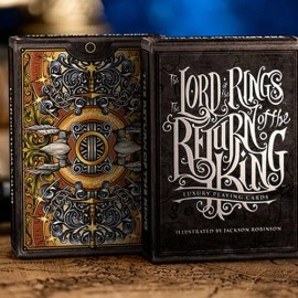 Mazzo di carte The Lord of the Rings - Return of the King Playing Cards (Black Gilded Edition) by Kings Wild