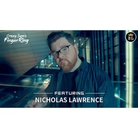 Hanson Chien Presents Crazy Sam's Finger Ring SILVER / LARGE (Gimmick and Online Instructions) by Sam Huang