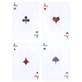 Mazzo di carte Gilded Bicycle Stingray (Teal) Playing Cards