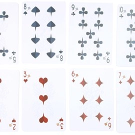 Mazzo di carte Gilded Bicycle Stingray (Teal) Playing Cards