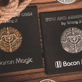 BOW AND ARROW COIN GOLD (Gimmick and Online Instructions) by Bacon Magic