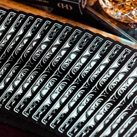 Mazzo di carte Smoke & Mirror (Mirror- Black) Deluxe Limited Edition Playing Cards by Dan & Dave