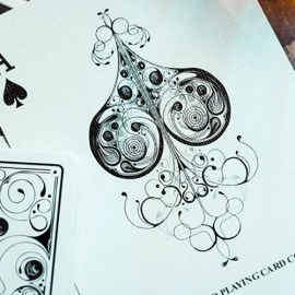 Mazzo di carte Smoke & Mirror (Smoke-White) Standard Limited Edition Playing Cards by Dan & Dave