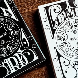 Mazzo di carte Smoke & Mirror (Smoke-White) Standard Limited Edition Playing Cards by Dan & Dave