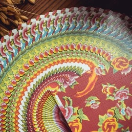 Mazzo di carte Phoenix and Peony (Red) Playing Cards by Bacon Playing Card Company