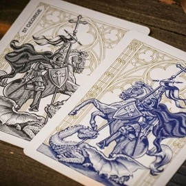 The Cross (Admiral Angels) Playing Cards by Peter Voth x Riffle Shuffle