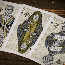 The Cross (Admiral Angels) Playing Cards by Peter Voth x Riffle Shuffle