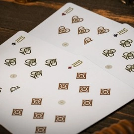 The Cross (Maroon Martyrs) Playing Cards by Peter Voth x Riffle Shuffle