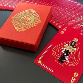 Mazzo di carte Geung Si The Torpor (Red) Playing Cards