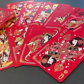 Mazzo di carte Geung Si The Torpor (Red) Playing Cards
