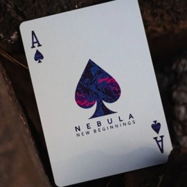 Mazzo di carte Holographic Foiled Nebula Playing Cards