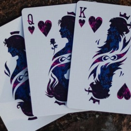 Mazzo di carte Holographic Foiled Nebula Playing Cards