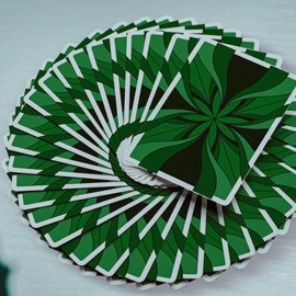 Mazzo di carte Green Wave by Galaxy Playing Cards