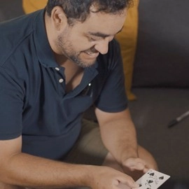 Slow Vanish RED by (Gimmicks and Online Instructions) by Craziest and Julio Montoro