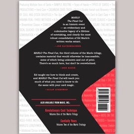 Marlo The Final Cut - Third Volume Of The Marlo Card Series - Libro