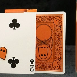 Mazzo di carte Bicycle Boo Back Playing Cards (Orange)