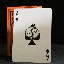 Mazzo di carte Bicycle Boo Back Playing Cards (Orange)