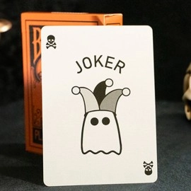 Mazzo di carte Bicycle Boo Back Playing Cards (Orange)