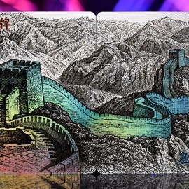 Mazzo di carte Chinese Legal Tender Playing Cards by Kings Wild