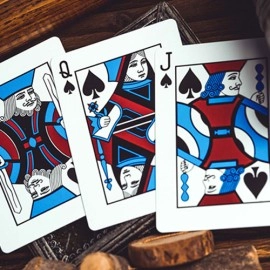 Mazzo di carte Smoke & Mirrors V9 (Blue Edition) Playing Cards by Dan & Dave