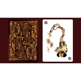 Mazzo di carte Victorian Steampunk (Gold) Playing Cards