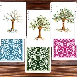 Mazzo di carte Leaves Winter (Collector's Edition) Playing Cards by Dutch Card House Company