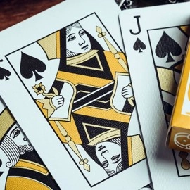 Mazzo di carte Smoke & Mirrors V9, Gold (Standard) Edition Playing Cards by Dan & Dave
