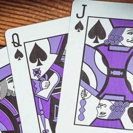 Mazzo di carte Smoke & Mirrors V9, Purple (Standard) Edition Playing Cards by Dan & Dave