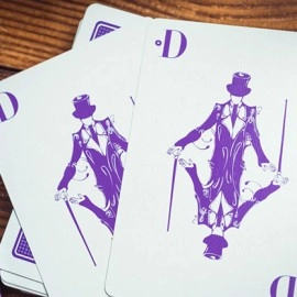 Mazzo di carte Smoke & Mirrors V9, Purple (Standard) Edition Playing Cards by Dan & Dave