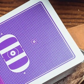 Mazzo di carte Smoke & Mirrors V9, Purple (Standard) Edition Playing Cards by Dan & Dave