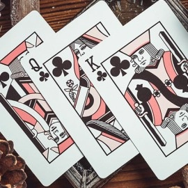 Mazzo di carte Smoke & Mirrors V9, Pink (Standard) Edition Playing Cards by Dan & Dave