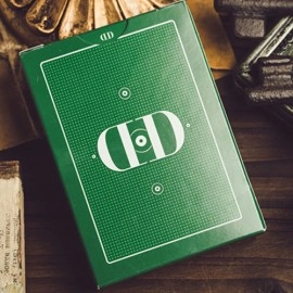 Mazzo di carte Smoke & Mirrors V9 (Green Edition) Playing Cards by Dan & Dave