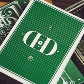 Mazzo di carte Smoke & Mirrors V9 (Green Edition) Playing Cards by Dan & Dave