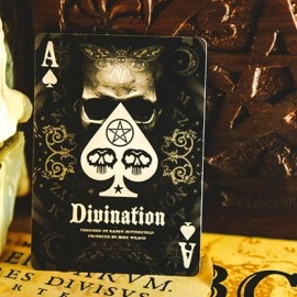 Mazzo di carte Divination (Black) Playing Cards by Midnight Cards