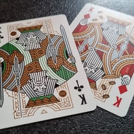 Mazzo di carte Damokles Cuprum Playing Cards by Giovanni Meroni