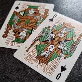 Mazzo di carte Damokles Cuprum Playing Cards by Giovanni Meroni