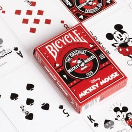 Mazzo di carte Bicycle Disney Classic Mickey Mouse (Red)  by US Playing Card Co.