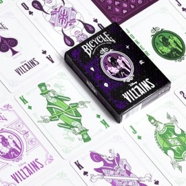 Mazzo di carte Bicycle Disney Villains (Purple)  by US Playing Card Co.