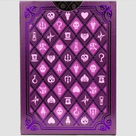 Mazzo di carte Bicycle Disney Villains (Purple)  by US Playing Card Co.