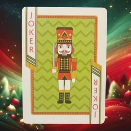 Mazzo di carte Bicycle Nutcracker (Green) Playing Cards