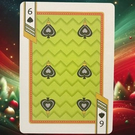 Mazzo di carte Stripper Bicycle Nutcracker (Green) Playing Cards
