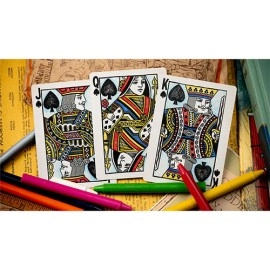 Mazzo di carte Crayon Playing Cards by Kings Wild Project