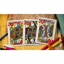Mazzo di carte Crayon Playing Cards by Kings Wild Project