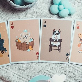 Mazzo di carte Naughty Dog Playing Cards by 808 Magic and Bacon Playing Card