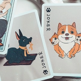 Mazzo di carte Naughty Dog Playing Cards by 808 Magic and Bacon Playing Card