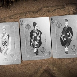 The Silk Wooden Boxset Playing Cards