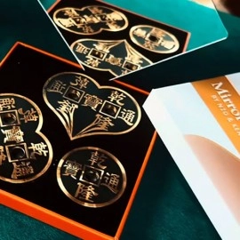 Mirror Heart Black by N2G & Ken Tsoi (Gimmicks and online instructions)