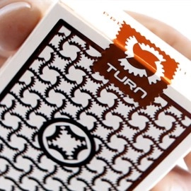 Mazzo di carte TURN (Red) Playing Cards by Mechanic Industries